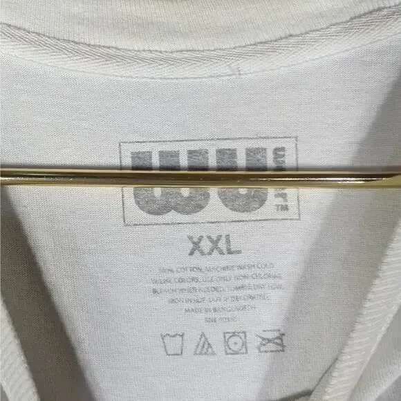 Wu Wear Wu Tang Clan Graphic Tee Shirt Mens XXL White Shaolin, New York